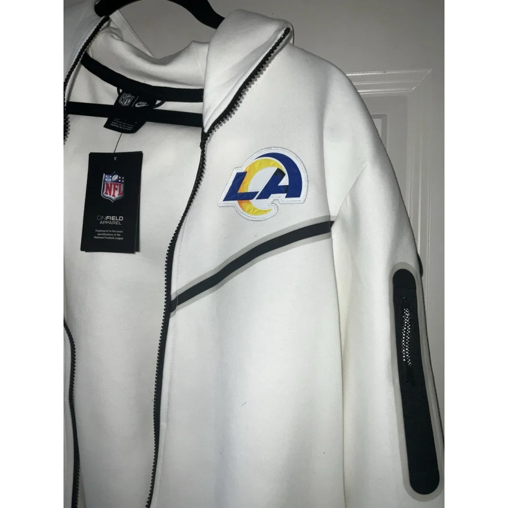 Los Angeles Rams Nike Super Bowl LVI Bound Diamond Collection Full-Zip Jacket